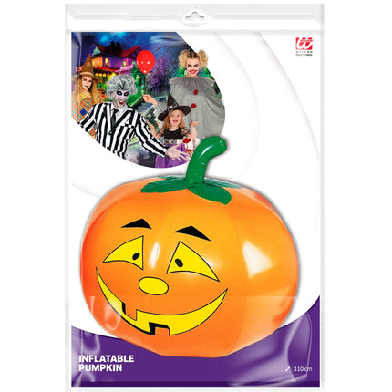 Widmann SRL Opblaasbare pompoen decoratie 110 cm