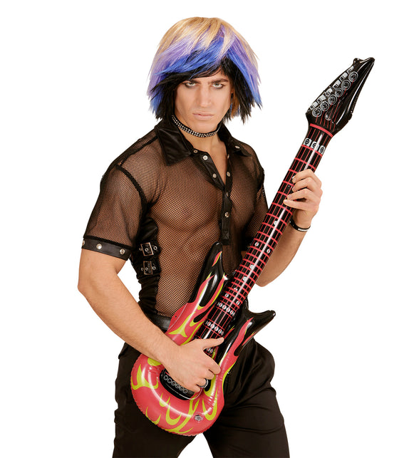 Widmann SRL Opblaasbare rockstar gitaar