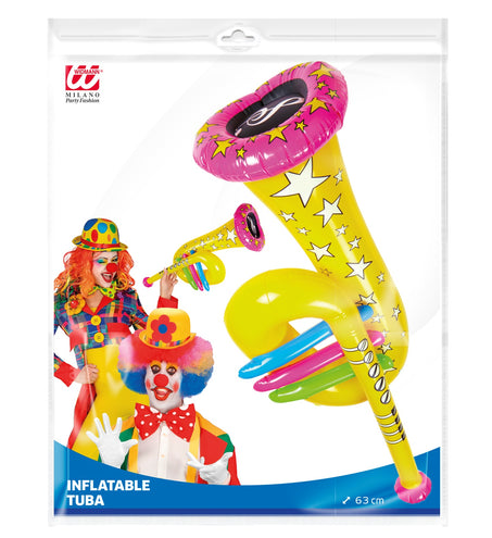 Widmann SRL Opblaasbare tuba Chris geel