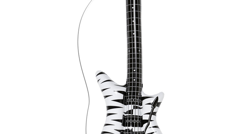 Widmann SRL Opblaasbare zebra gitaar