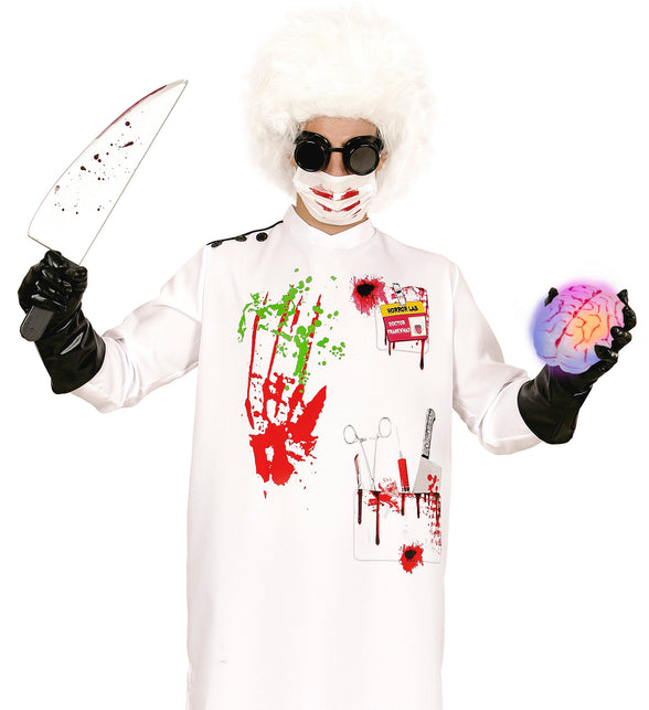 Widmann SRL Oplichtende nep hersens voor Halloween