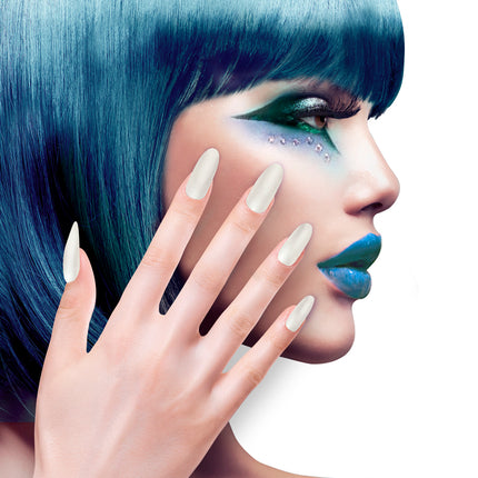 Widmann SRL Opplaknagels fluoriserend wit