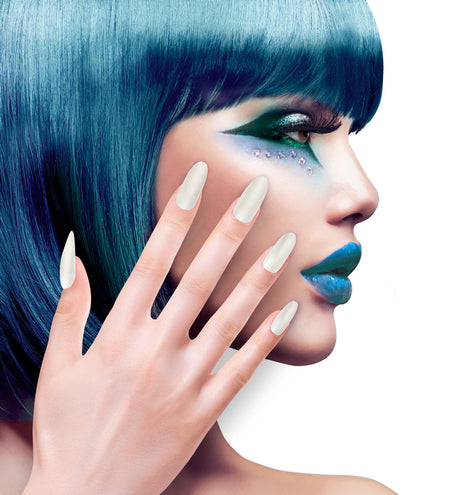 Widmann SRL Opplaknagels fluoriserend wit