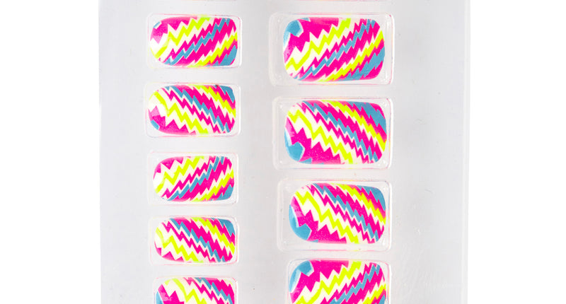 Widmann SRL Opplaknagels retro neon