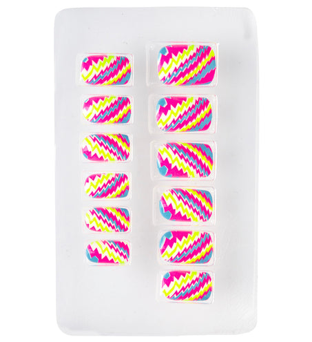 Widmann SRL Opplaknagels retro neon