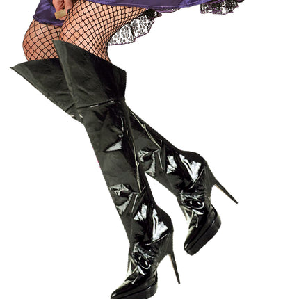 Widmann SRL opzetlaarzen lak zwart