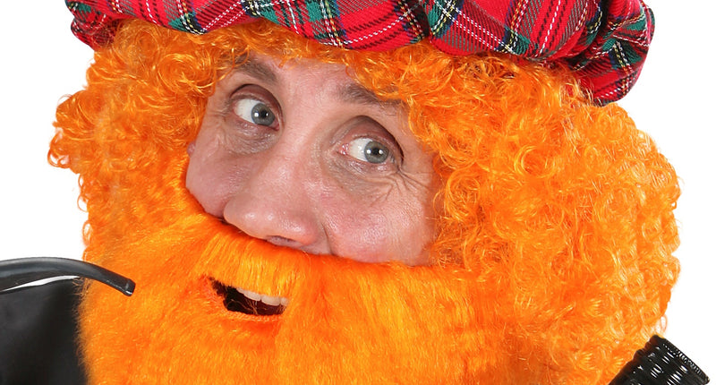 Widmann SRL Oranje baard en snor schot