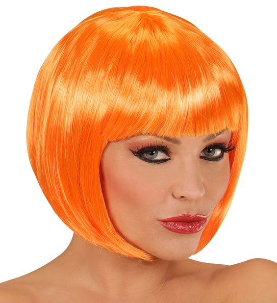Widmann SRL Oranje boblijnpruik dame