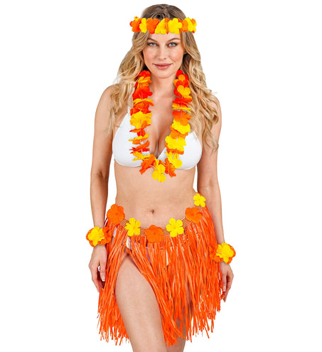 Widmann SRL Oranje Hawaii set WK