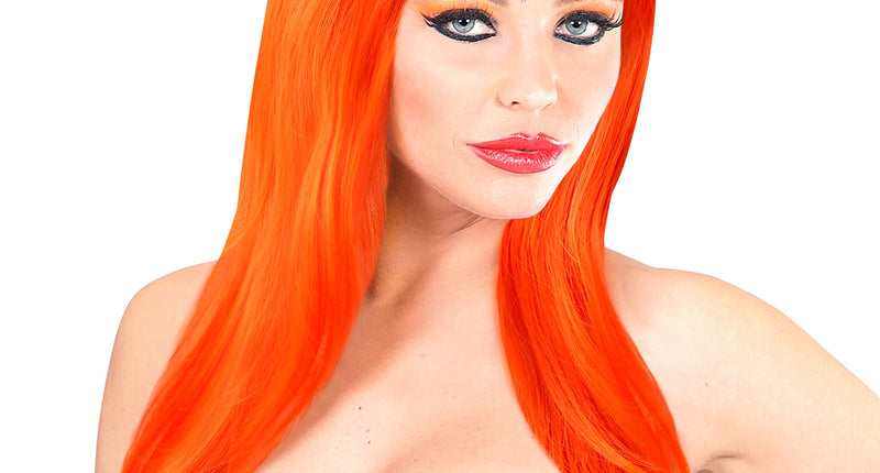 Widmann SRL Oranje lang haar pruik