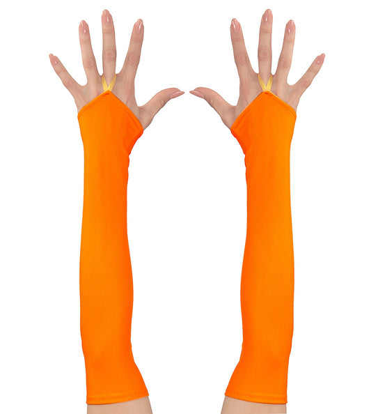 Widmann SRL Oranje neon handschoenen