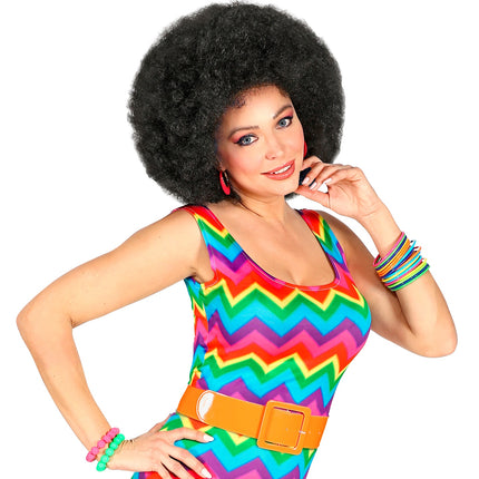 Widmann SRL Oranje neon riem in vinyl