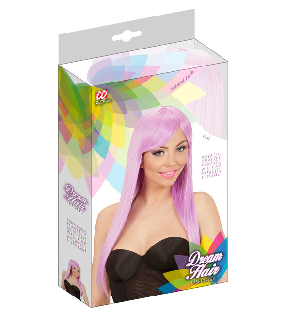 Widmann SRL Paars/Lila fashion pruiken