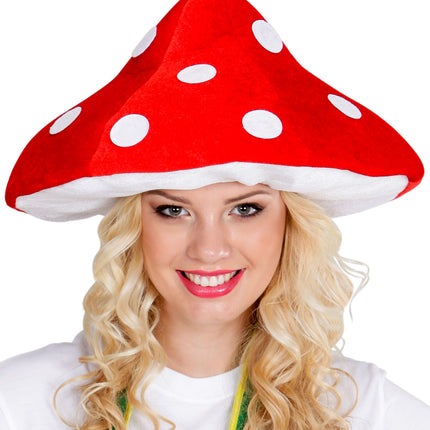 Widmann SRL Paddestoelen muts kabouter