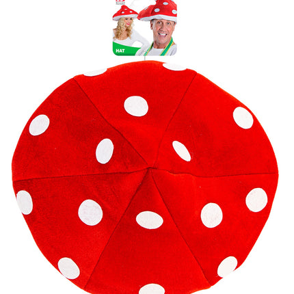 Widmann SRL Paddestoelen muts kabouter