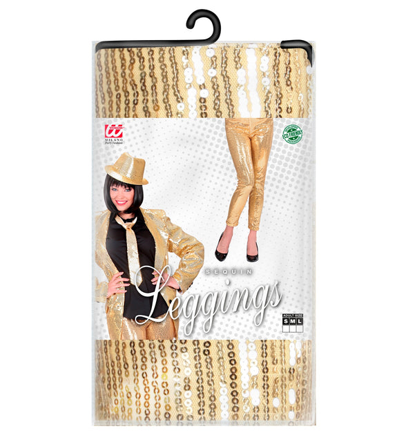 Widmann SRL Pailetten legging goud