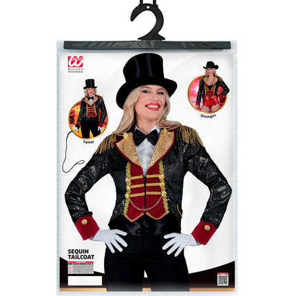 Widmann SRL Pailletten damesjas circus