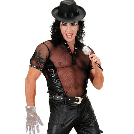 Widmann SRL Pailletten handschoen deluxe met pailletten