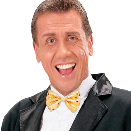 Widmann SRL Pailletten strik goud