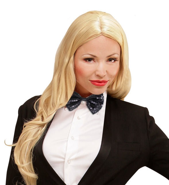 Widmann SRL Pailletten strik zwart