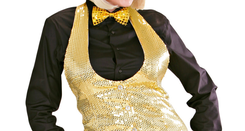 Widmann SRL Pailletten vestje dames goud
