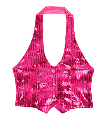 Widmann SRL Pailletten vestje dames roze