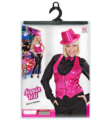 Widmann SRL Pailletten vestje dames roze
