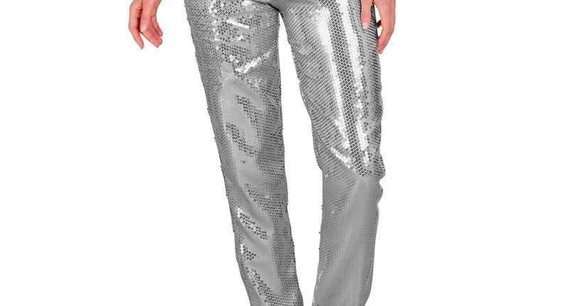 Widmann SRL Paillettenbroek dames Mara zilver