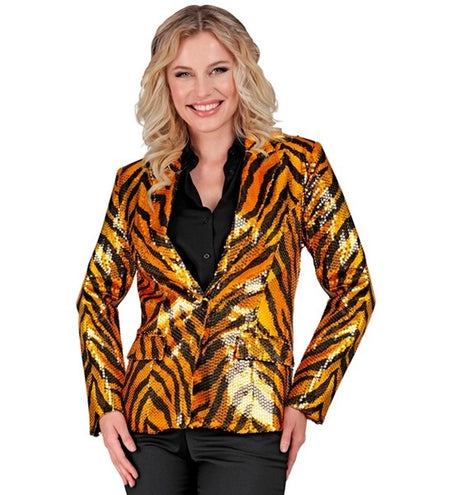 Widmann SRL Paillettenjas tijger