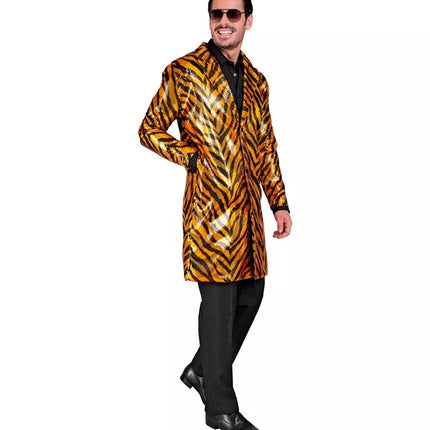 Widmann SRL Paillettenjas tijger Teddy