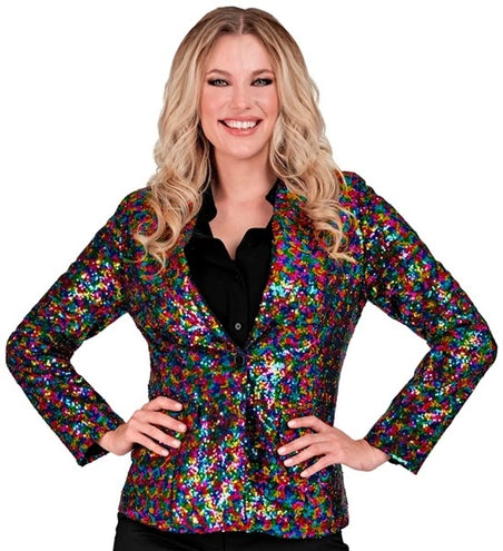 Widmann SRL Paillettenjas veelkleurig Multi