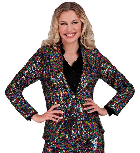 Widmann SRL Paillettenjas veelkleurig Multi