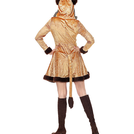 Widmann SRL Panter jurkje bruin voor dames