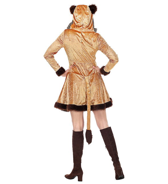 Widmann SRL Panter jurkje bruin voor dames