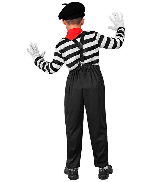 Widmann SRL Pantomime jongen kostuum Niels kind