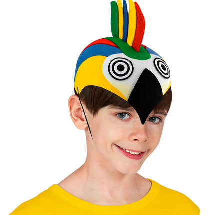 Widmann SRL Papegaai hoed kinderen
