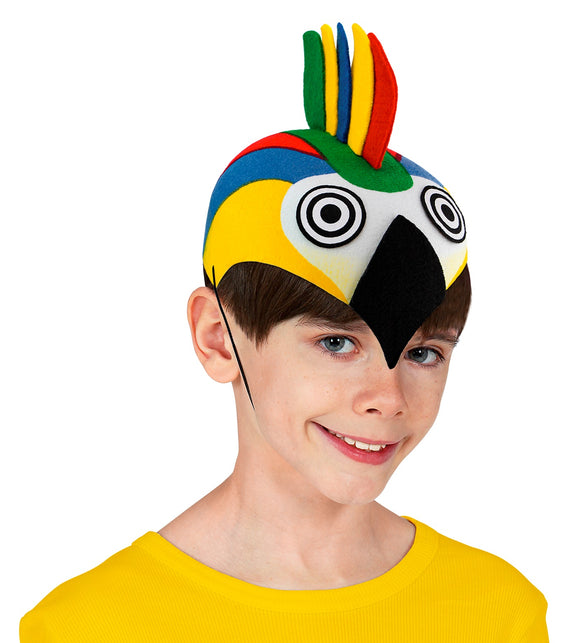 Widmann SRL Papegaai hoed kinderen