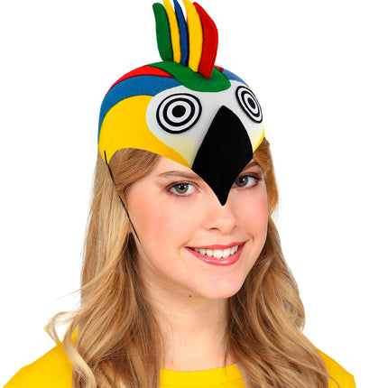 Widmann SRL Papegaai hoed kinderen