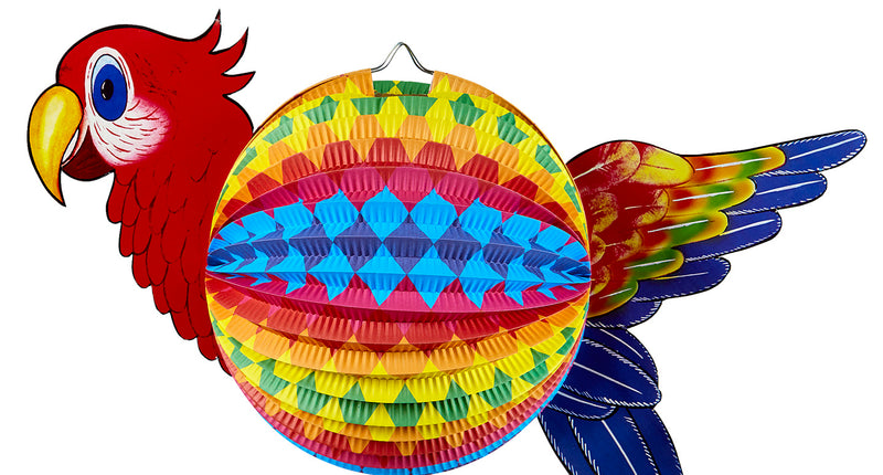 Widmann SRL Papegaai lampion Hawai