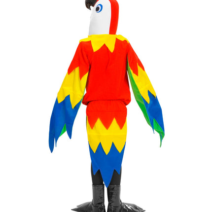 Widmann SRL Papegaaienpak kind