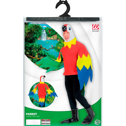 Widmann SRL Papegaaienpak volwassenen