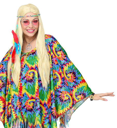 Widmann SRL Parel armband hippie met bloem