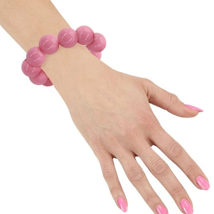 Widmann SRL Parelarmband 70's rose