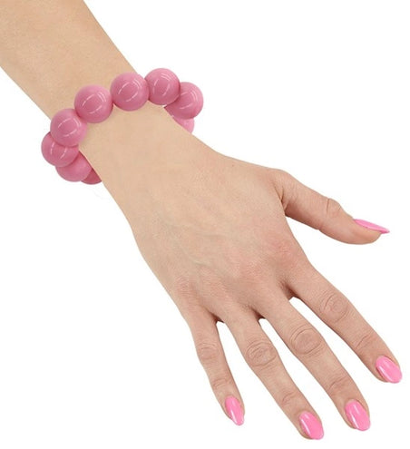 Widmann SRL Parelarmband 70's rose