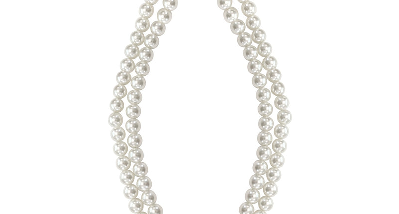 Widmann SRL Parelketting met edelsteen Barok