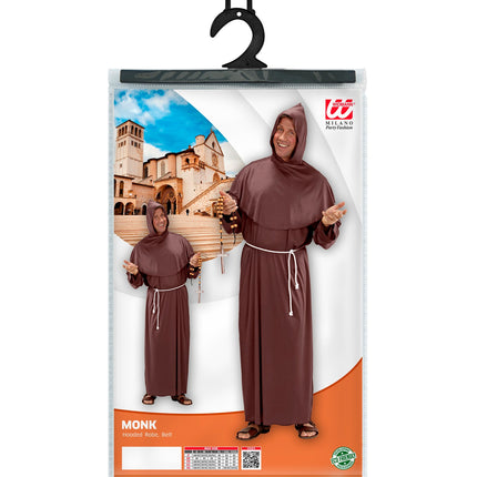 Widmann SRL Pater kostuum Bruin