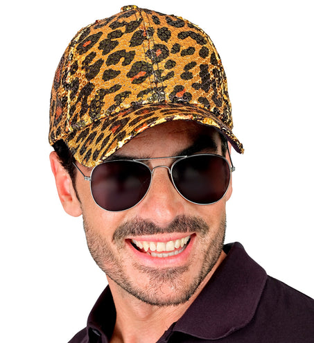 Widmann SRL Pet pailletten luipaard