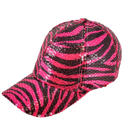 Widmann SRL Pet pailletten roze tijger