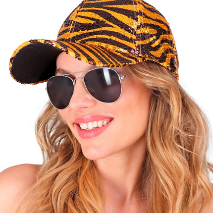 Widmann SRL Pet pailletten tijger