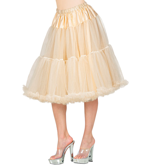 Widmann SRL Petticoat creme tule 65cm